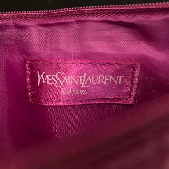 YSL Pink Makeup Pouch Clutch - Picture 3 of 3
